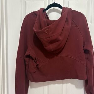 lululemon athletica Women's Merlot Cropped Hoodie